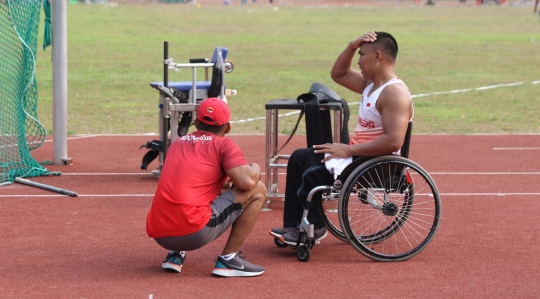 Atlet Asian Para Games 2018 mulai berlatih di Stadion Madya