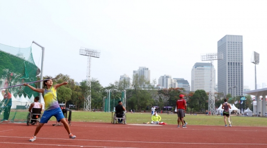 Atlet Asian Para Games 2018 mulai berlatih di Stadion Madya