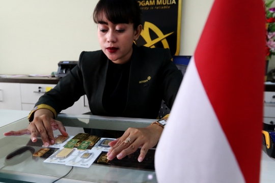 Harga emas Antam naik menjadi Rp 666 ribu per gram