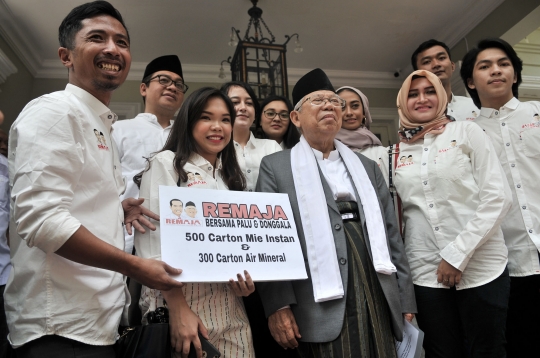 Ma'ruf Amin kirim bantuan untuk korban gempa dan tsunami Palu