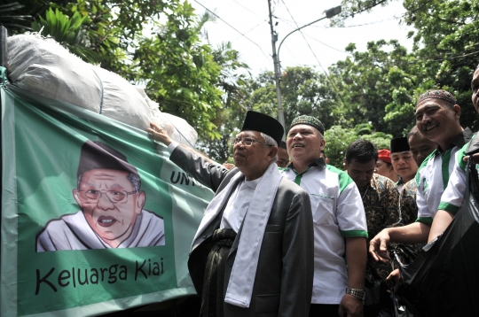 Ma'ruf Amin kirim bantuan untuk korban gempa dan tsunami Palu