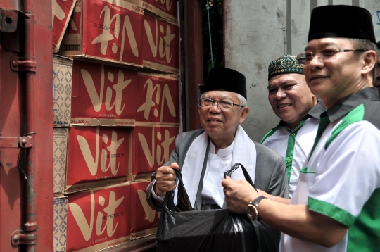 Ma'ruf Amin kirim bantuan untuk korban gempa dan tsunami Palu