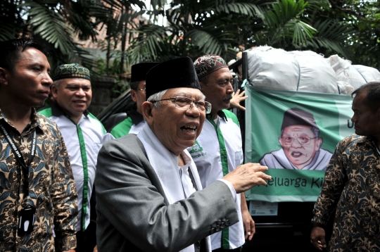 Ma'ruf Amin kirim bantuan untuk korban gempa dan tsunami Palu