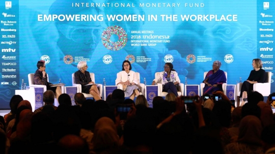 Pertemuan Sri Mulyani dan Bos IMF bahas pemberdayaan perempuan