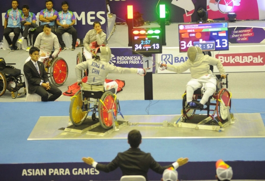 Dikalahkan China, tim anggar beregu putri meraih perunggu