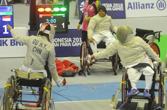 Dikalahkan China, tim anggar beregu putri meraih perunggu