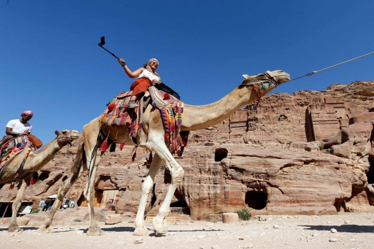 Mengunjungi kemegahan Kota Kuno Petra di Yordania