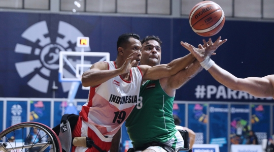 Tim para basket putra Irak hajar Indonesia