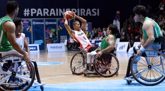 Tim para basket putra Irak hajar Indonesia