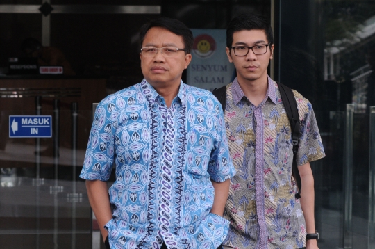 Dirut PT PJB Iwan Agung Firstantara usai diperiksa KPK