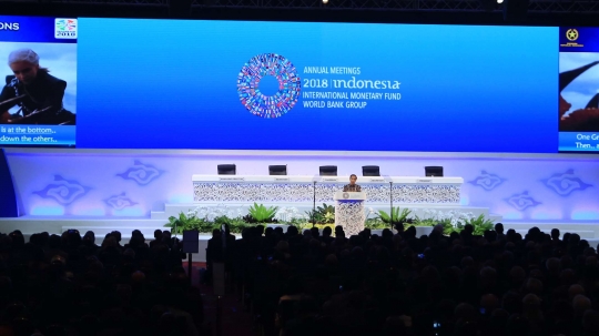 Jokowi buka rapat pleno pertemuan tahunan IMF - WB 2018