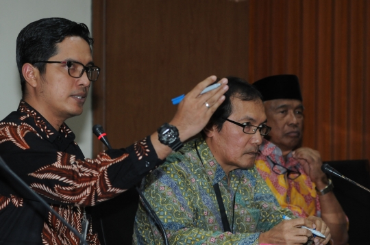 KPK gelar konferensi pers terkait penyerahan diri Eddy Sindoro