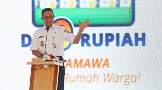 Pukul bedug, Anies Baswedan luncurkan program DP rumah 0 Rupiah