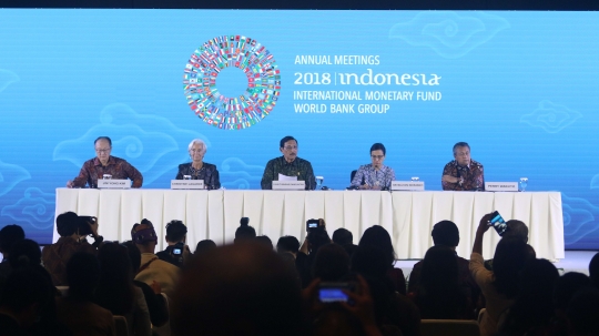 Penutupan pertemuan IMF-World Bank di Nusa Dua