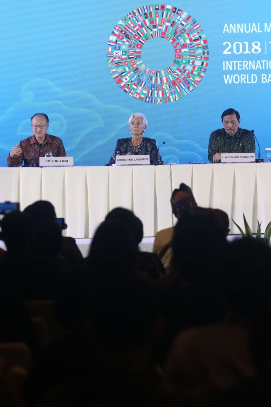 Penutupan pertemuan IMF-World Bank di Nusa Dua