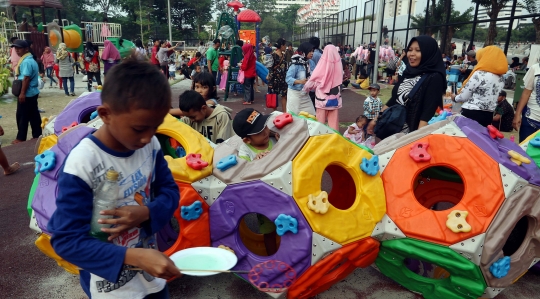 Serunya habiskan akhir pekan di Lapangan Banteng