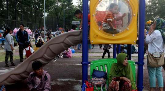 Serunya habiskan akhir pekan di Lapangan Banteng