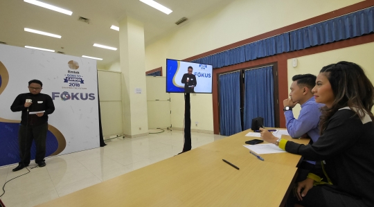 Melihat keseruan mahasiswa UGM ikuti lomba News Presenter di EGTC 2018