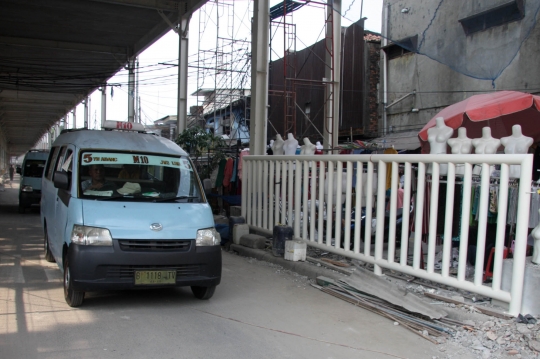 Jalan Jatibaru Raya kembali dibuka untuk kendaraan