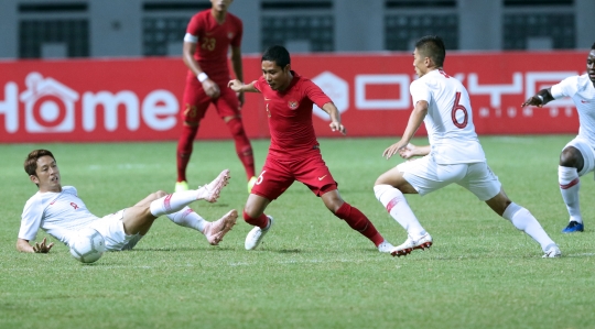 Timnas Indonesia ditahan imbang Hong Kong