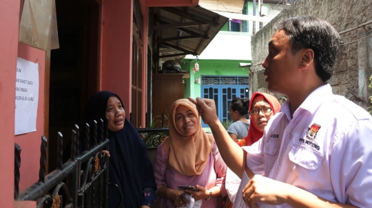 Petugas PPS datangi rumah warga data jumlah DPT