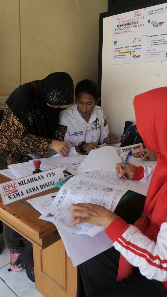 Petugas PPS datangi rumah warga data jumlah DPT