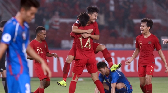 Timnas Indonesia U-19 bekuk Chinese Taipei 3-1