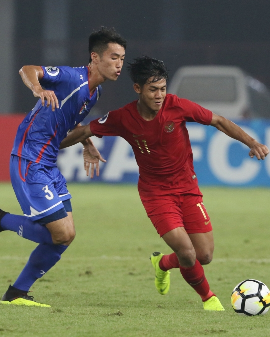 Timnas Indonesia U-19 bekuk Chinese Taipei 3-1