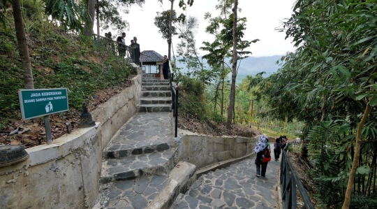 Melihat pesona Candi Borobudur dari bukit Punthuk Setumbu