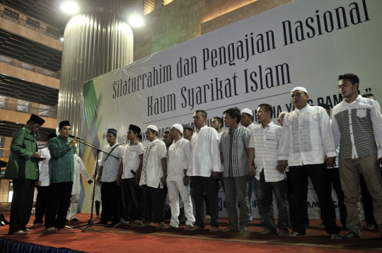 Rayakan HUT ke-113, ribuan anggota Syarikat Islam berkumpul di Masjid Istiqlal