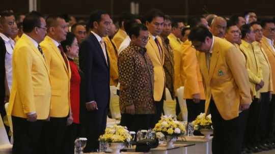Jokowi hadiri Hut Partai Golkar ke-54