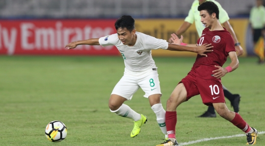 Perjuangan Garuda Muda saat hadapi Qatar U-19