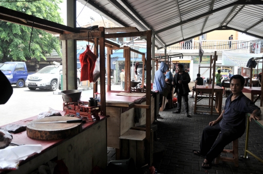 PKL Pasar Enjo enggan pindah ke tempat relokasi