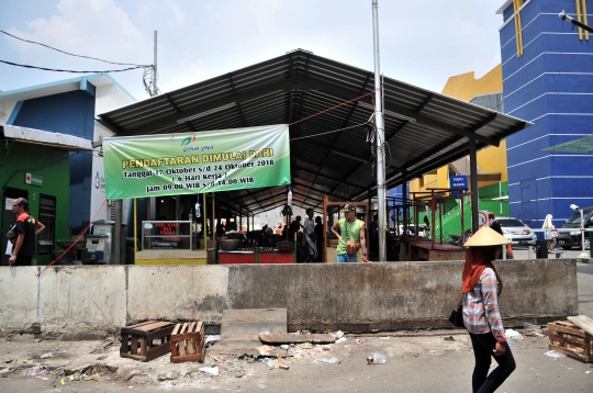 PKL Pasar Enjo enggan pindah ke tempat relokasi