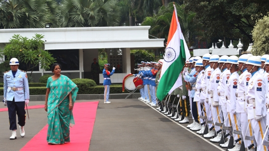 Menhan Ryamizard Ryacudu terima kunjungan Menhan India