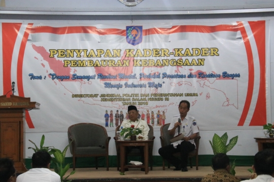 Talkshow pembauran kebangsaan di Manado