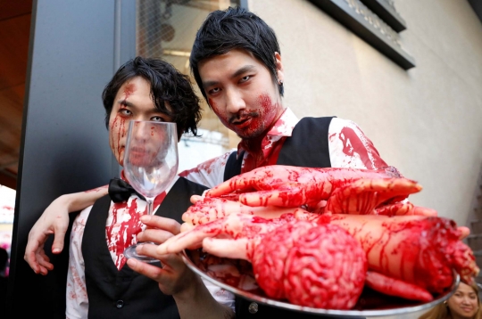Yang menyeramkan di pesta Halloween