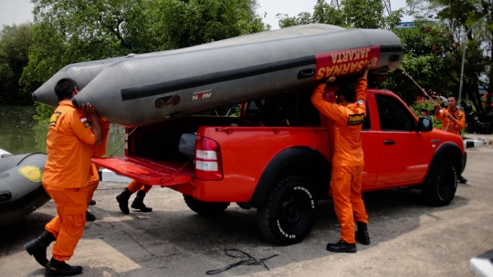 Persiapan Basarnas cari Pesawat Lion Air JT 610 yang jatuh