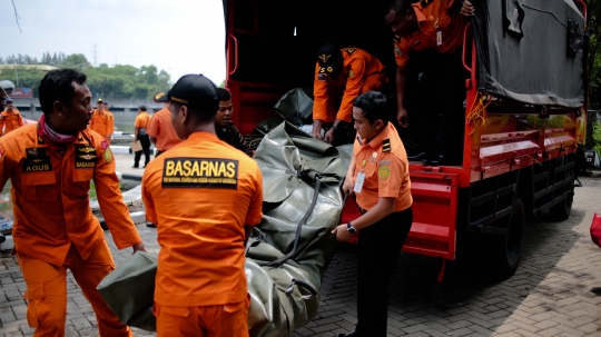 Persiapan Basarnas cari Pesawat Lion Air JT 610 yang jatuh