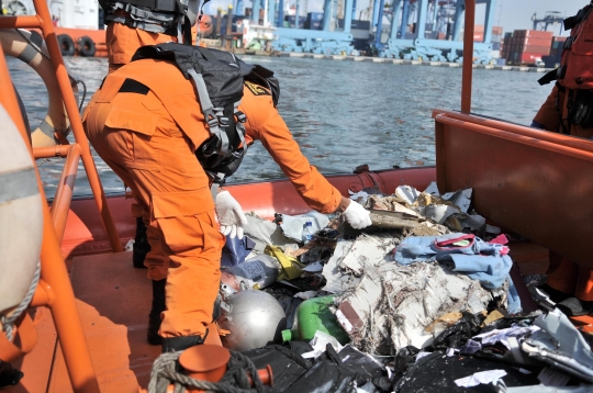 Sisa barang penumpang Lion Air