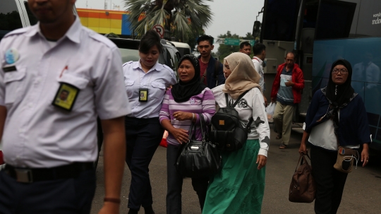 Keluarga korban Lion Air datangi Posko Antemortem di Halim