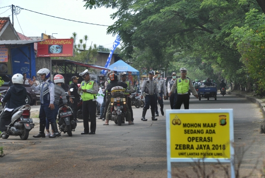 Polisi mulai gelar Operasi Zebra hari ini