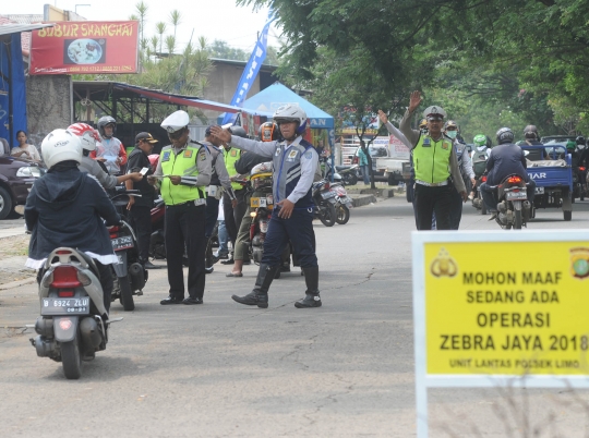 Polisi mulai gelar Operasi Zebra hari ini