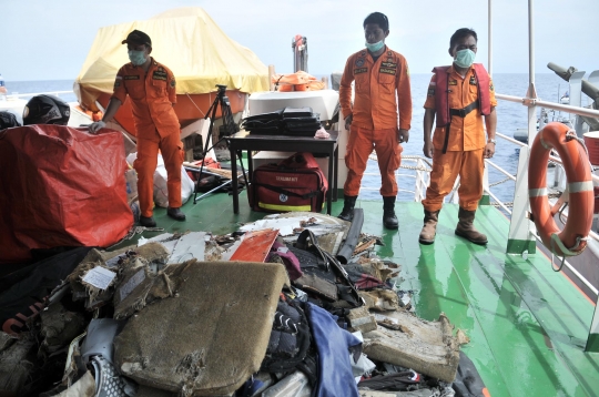 Pencarian hari kedua Lion Air JT 610 di perairan Tanjung Karawang