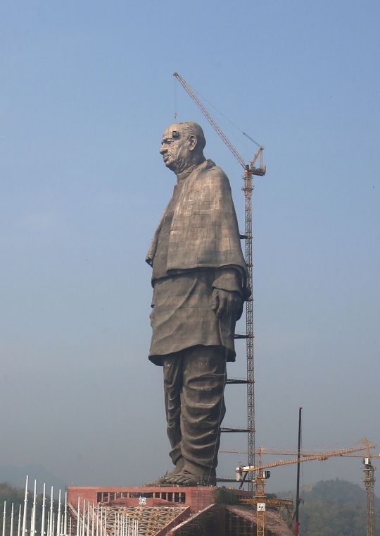 Wujud 'Statue of Unity', patung tertinggi sejagat yang dibangun India