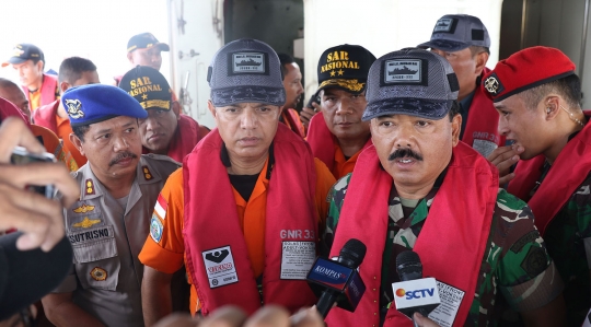 Panglima TNI ikut sisir lokasi pencarian Lion Air JT 610
