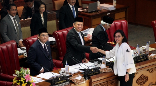 Banyak kursi kosong di rapat paripurna RUU APBN 2019