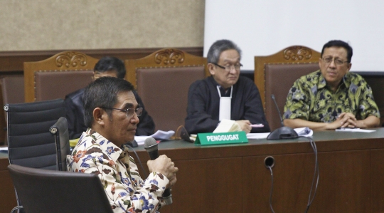 Jalani sidang PK, Irman Gusman hadirkan saksi ahli mantan hakim MK