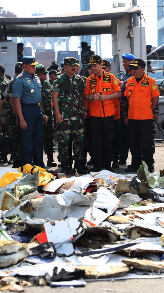 Panglima TNI tinjau serpihan Lion Air JT 610