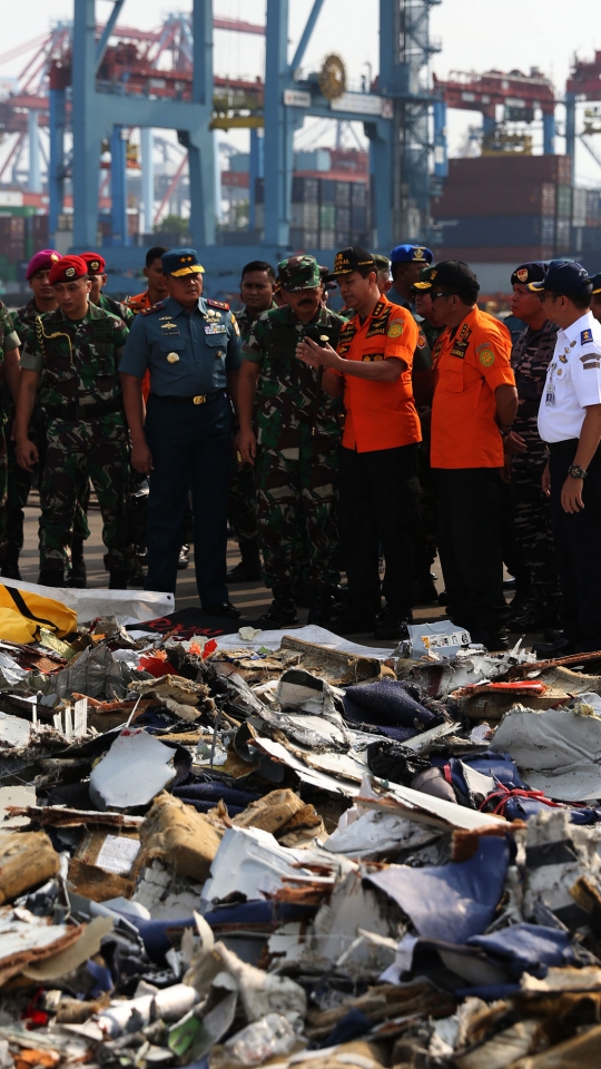 Panglima TNI tinjau serpihan Lion Air JT 610